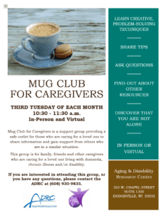 Mug Club for Caregivers @ HHS Center