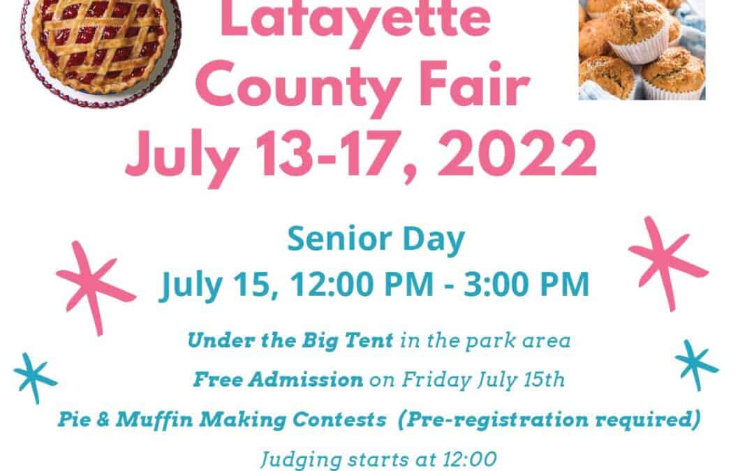 Senior Day at the Lafayette County Fair