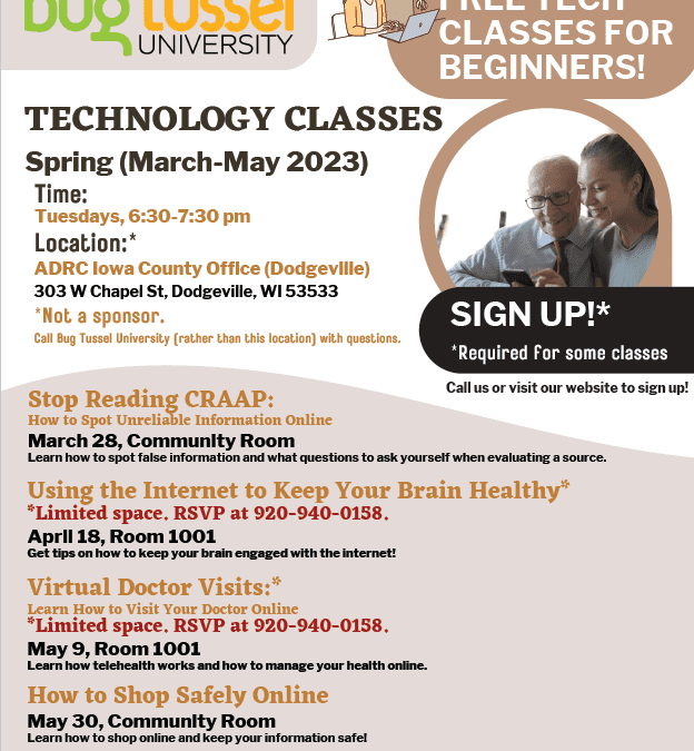 Free Tech Classes for Beginners!