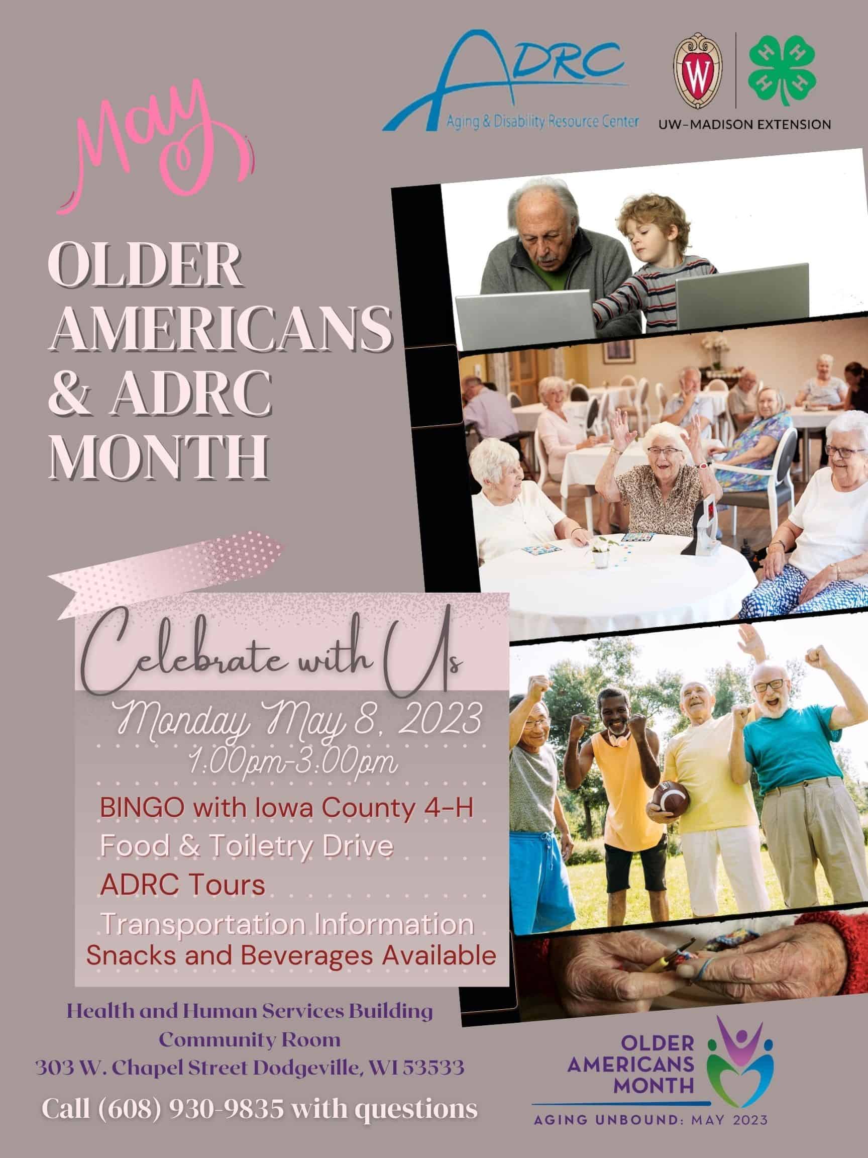 Iowa County Older Americans And Adrc Month Celebration Aging And Disability Resource Center Of 4117