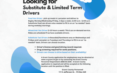 Substitute & Limited Term Drivers in Grant County