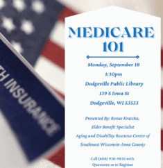 Medicare 101 - Iowa County @ Dodgeville Public Library
