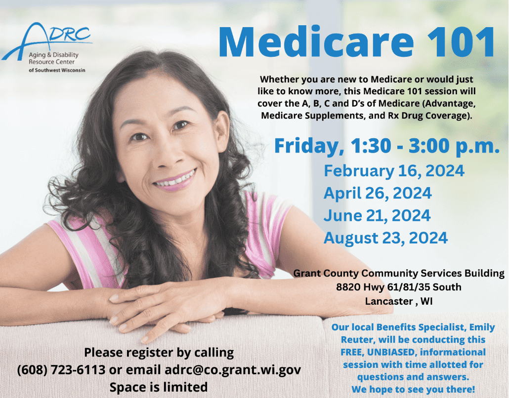Medicare 101 @ Grant County Community Services Building